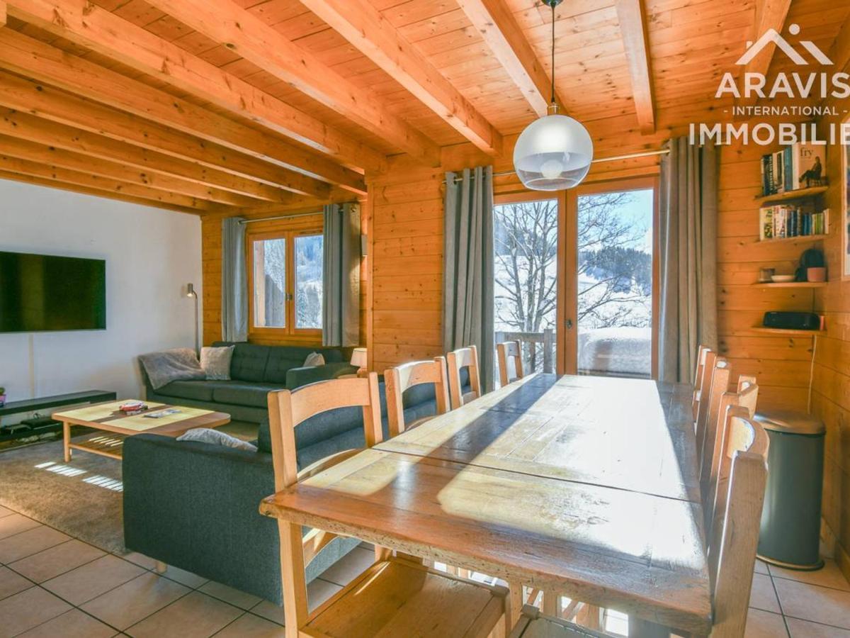 Chalet Spacieux Avec Balcon Sud, 8 Pers, 4 Ch, Proche Pistes Et Commerces, Equipements Modernes ! - Fr-1-391-158 Villa Le Grand-Bornand Buitenkant foto