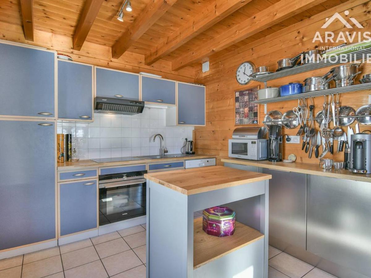 Chalet Spacieux Avec Balcon Sud, 8 Pers, 4 Ch, Proche Pistes Et Commerces, Equipements Modernes ! - Fr-1-391-158 Villa Le Grand-Bornand Buitenkant foto